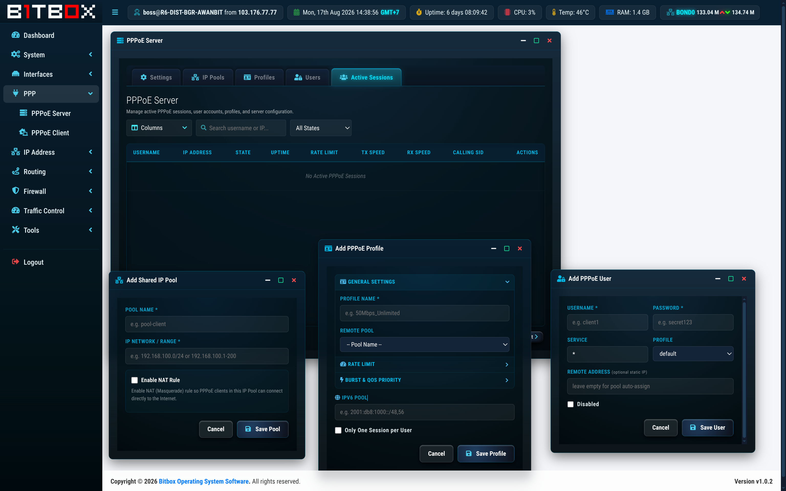 PPPoE Profile